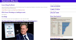 Desktop Screenshot of depressionblog.com